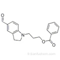 1- [3- (benzoyloxy) propyl] -2,3-dihydro-1H-indole-5-carboxaldéhyde CAS 350797-52-3